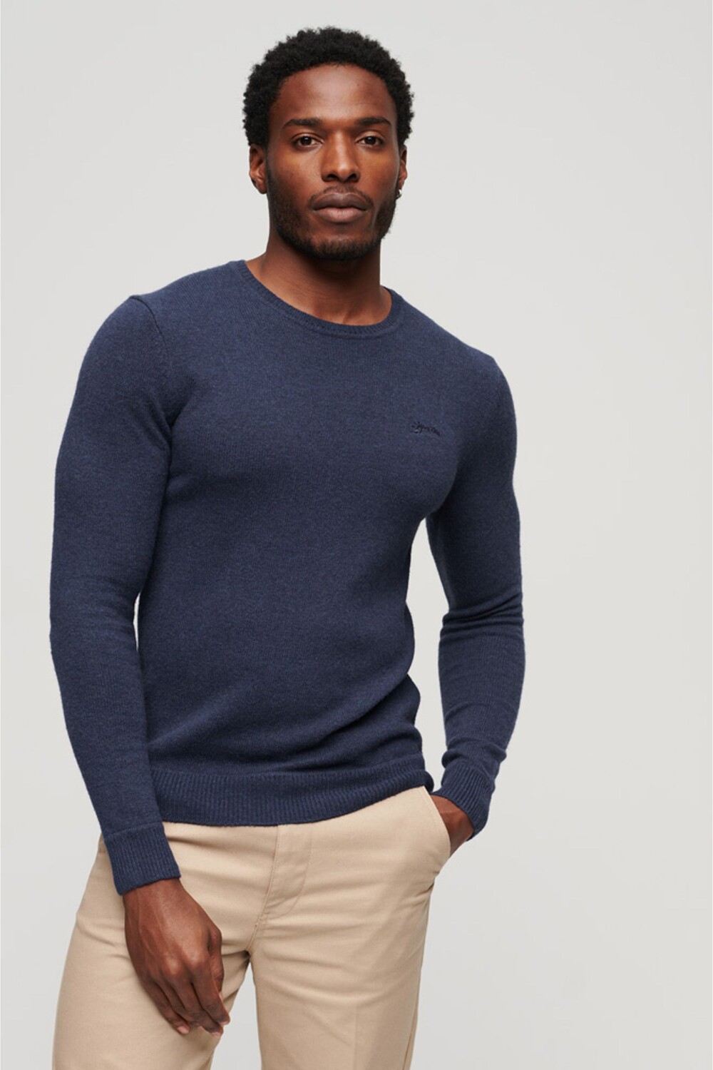 

Джемпер Essential Crew Superdry, синий