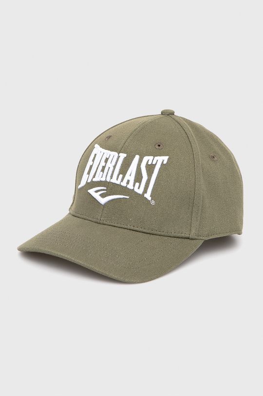 Хлопчатобумажная шапка Everlast, зеленый бейсболка everlast 1910 mesh серый размер без размера