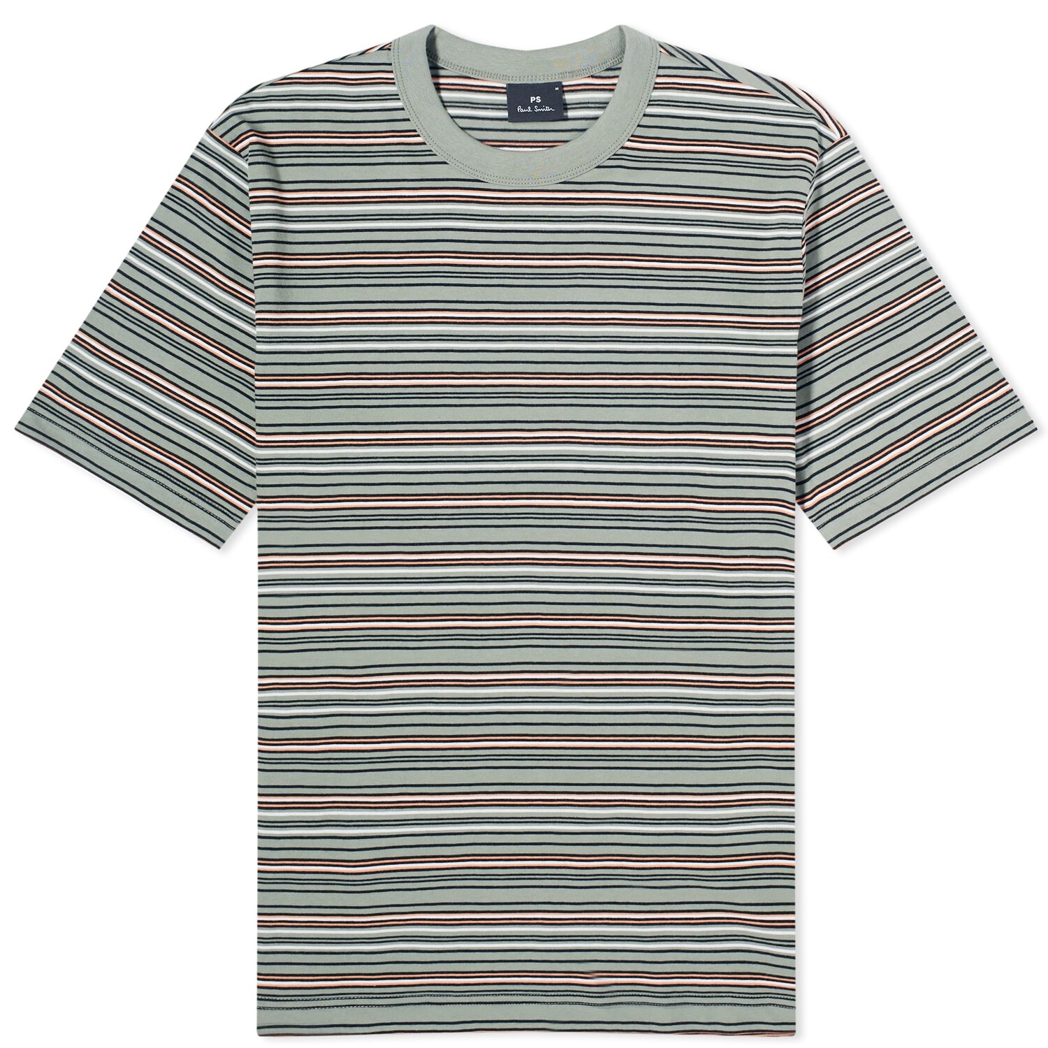 

Рубашка Paul Smith Multi Stipe T-Shirt, зеленый