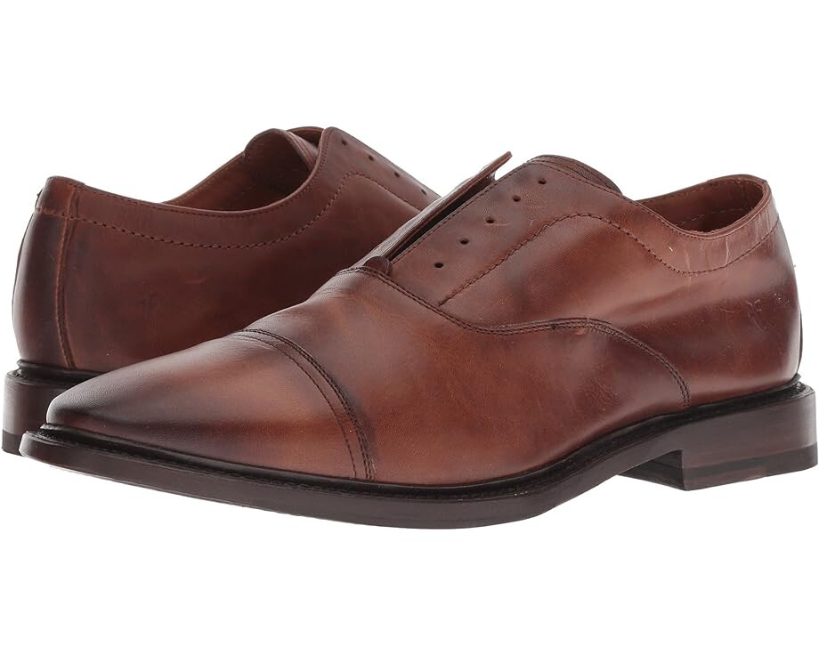 Оксфорды Frye Paul Bal Oxford, цвет Cognac Antique Pull-Up