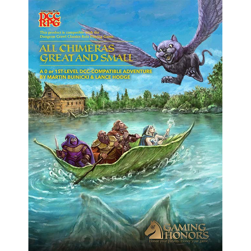 

Ролевая игра Gaming Honors All Chimeras Great & Small (Dungeon Crawl Classics Compatible)