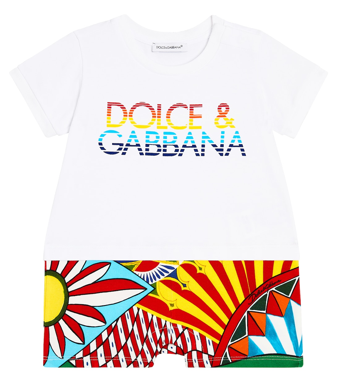 

Комбинезон baby carretto из джерси Dolce&Gabbana Kids, мультиколор