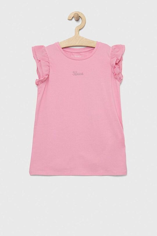 

Детская футболка Guess, розовый