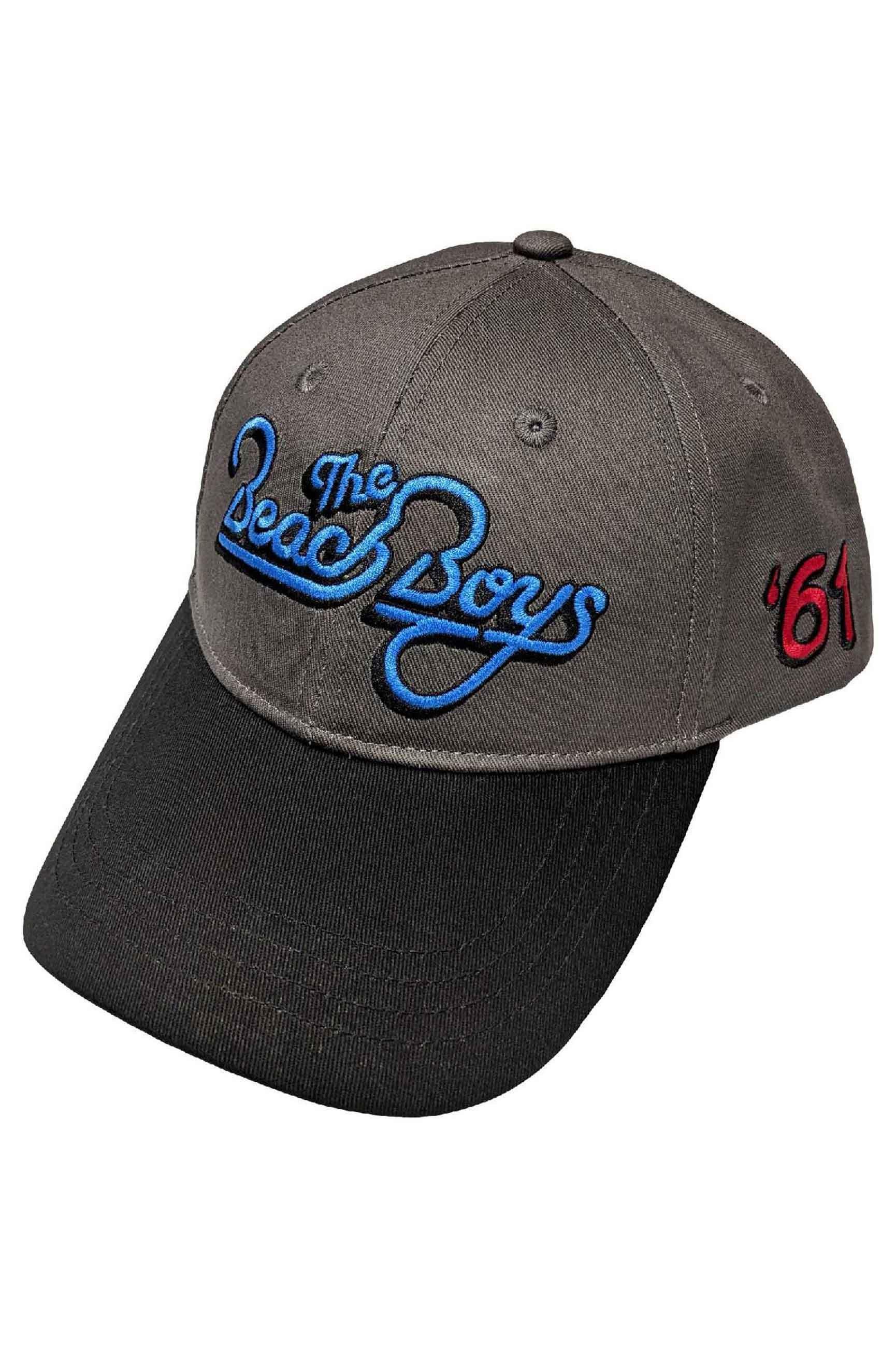 Бейсбольная кепка 1965 года с логотипом группы Beach Boys, черный