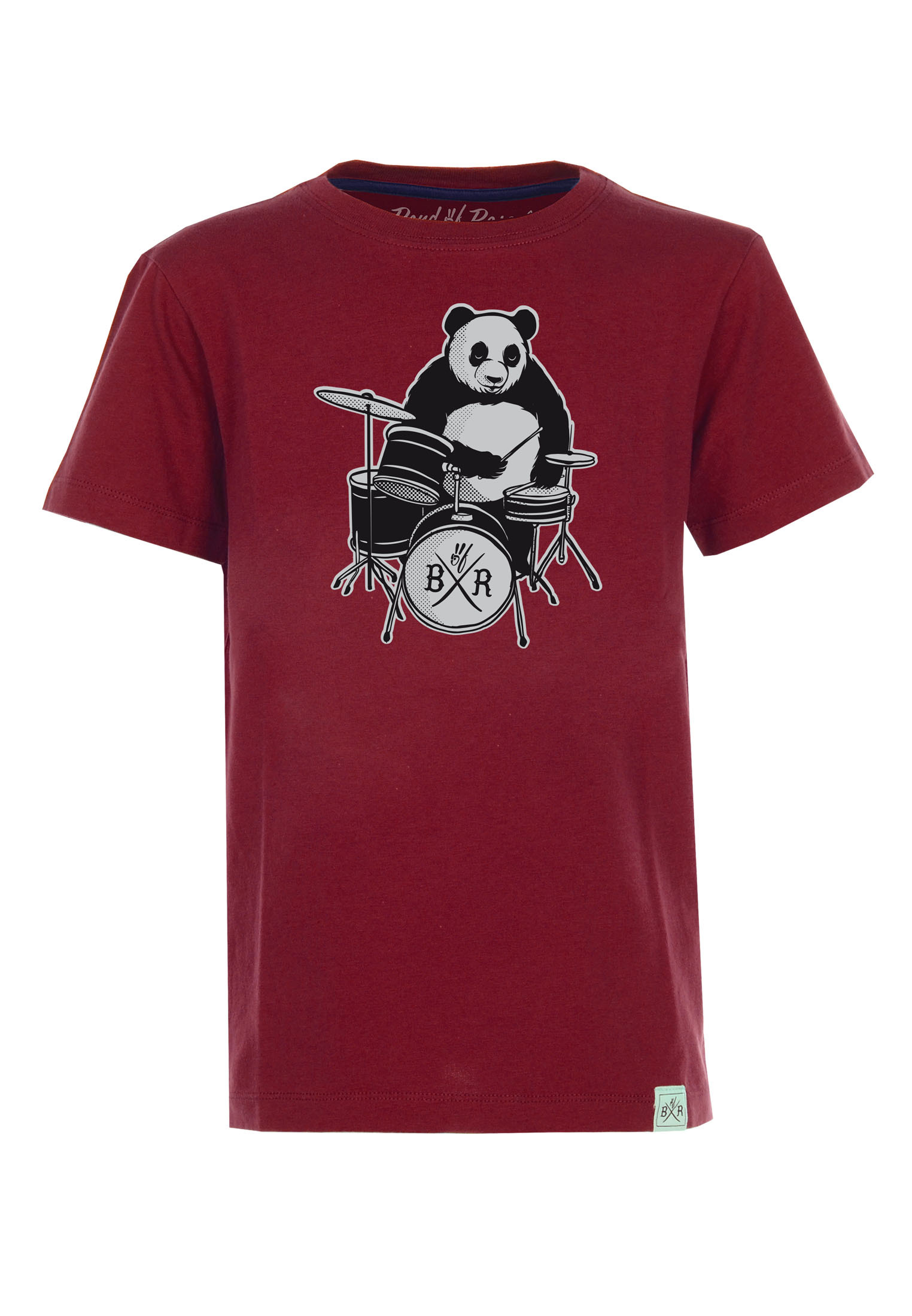 Футболка Band of Rascals Panda, красный