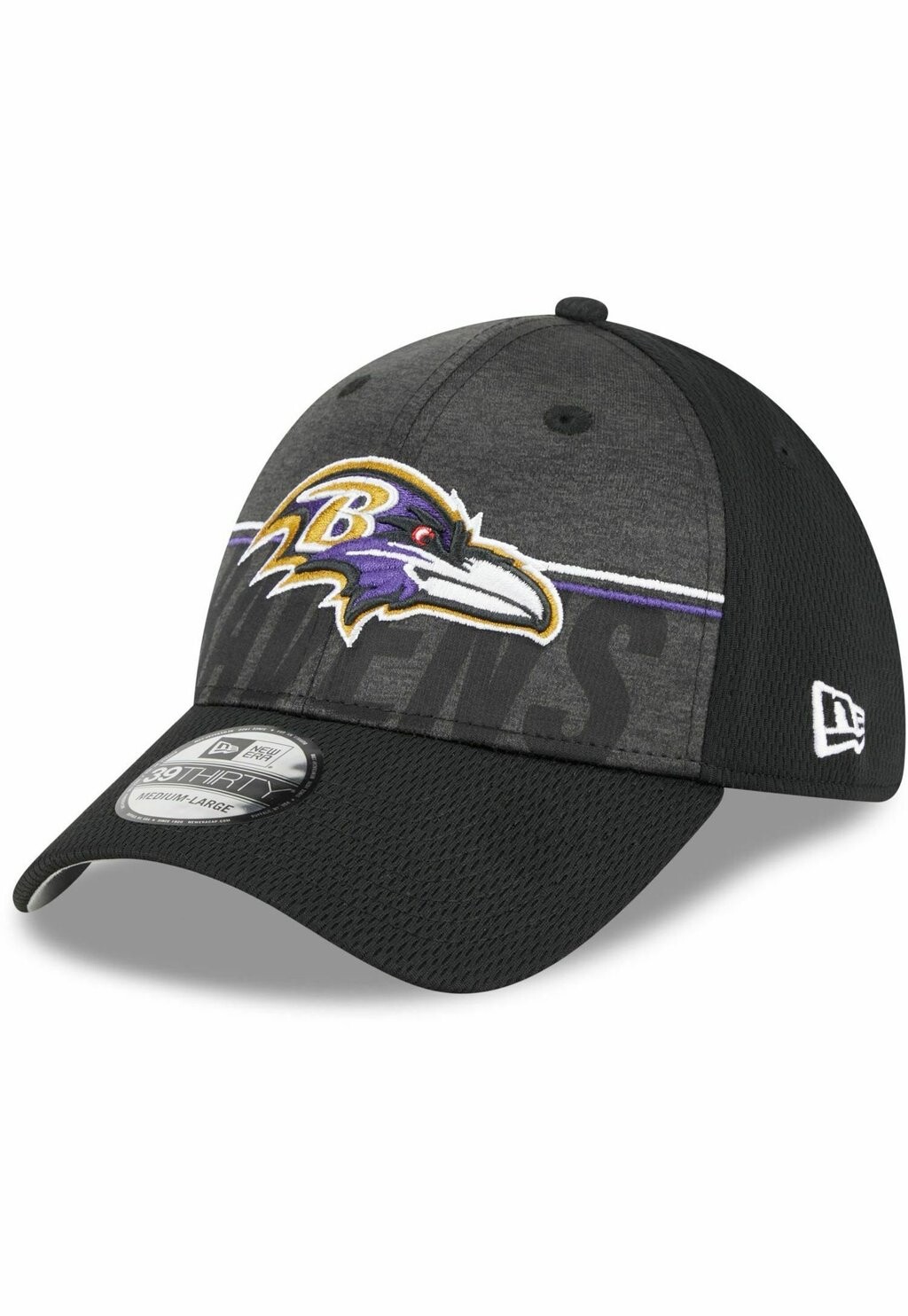 

Бейсболка 39THIRTY NFL TRAINING 2023 BALTIMORE RAVENS New Era, цвет black