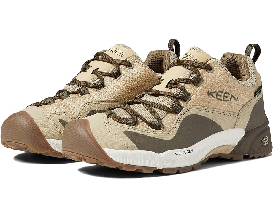 

Походные ботинки KEEN Wasatch Crest WP, цвет Safari/Timberwolf