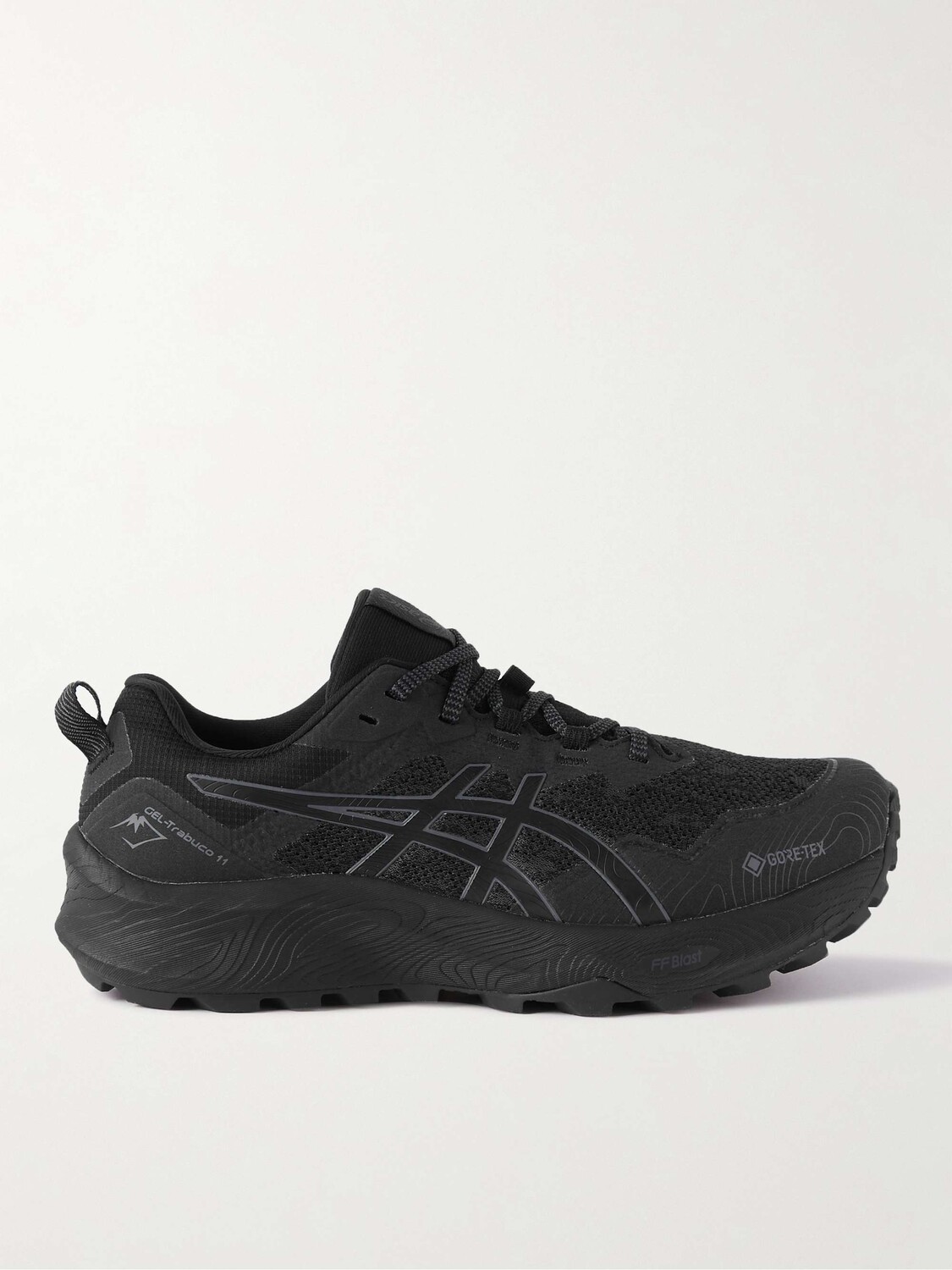 

Кроссовки Trabuco 11 GTX с резиновой отделкой GORE-TEX Mesh ASICS, черный