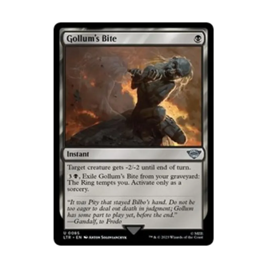 

CCG Укус Голлума (U), MTG - Universes Beyond: Lord of the Rings