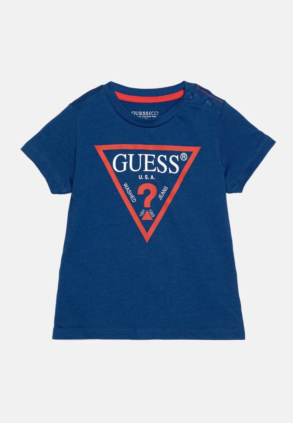 

Футболка с принтом TODDLER CORE Guess, цвет blue maya