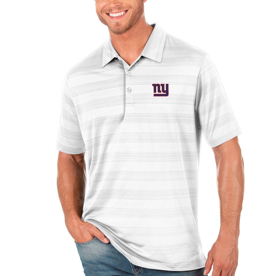 

Поло с коротким рукавом Antigua New York Giants, белый