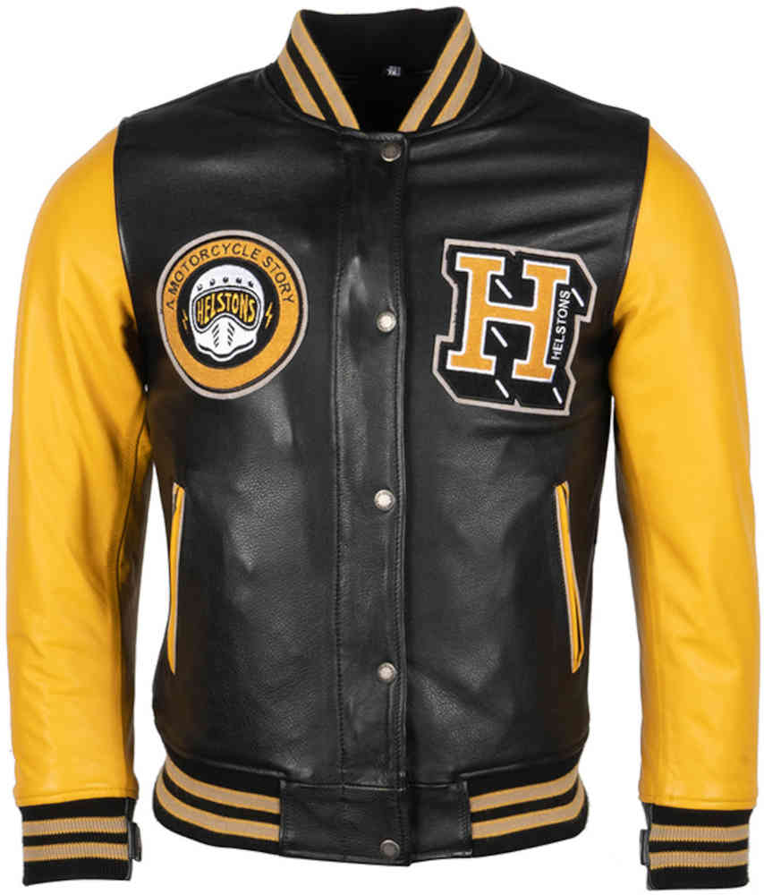 цена Университетская женская мотоциклетная кожаная куртка Helstons