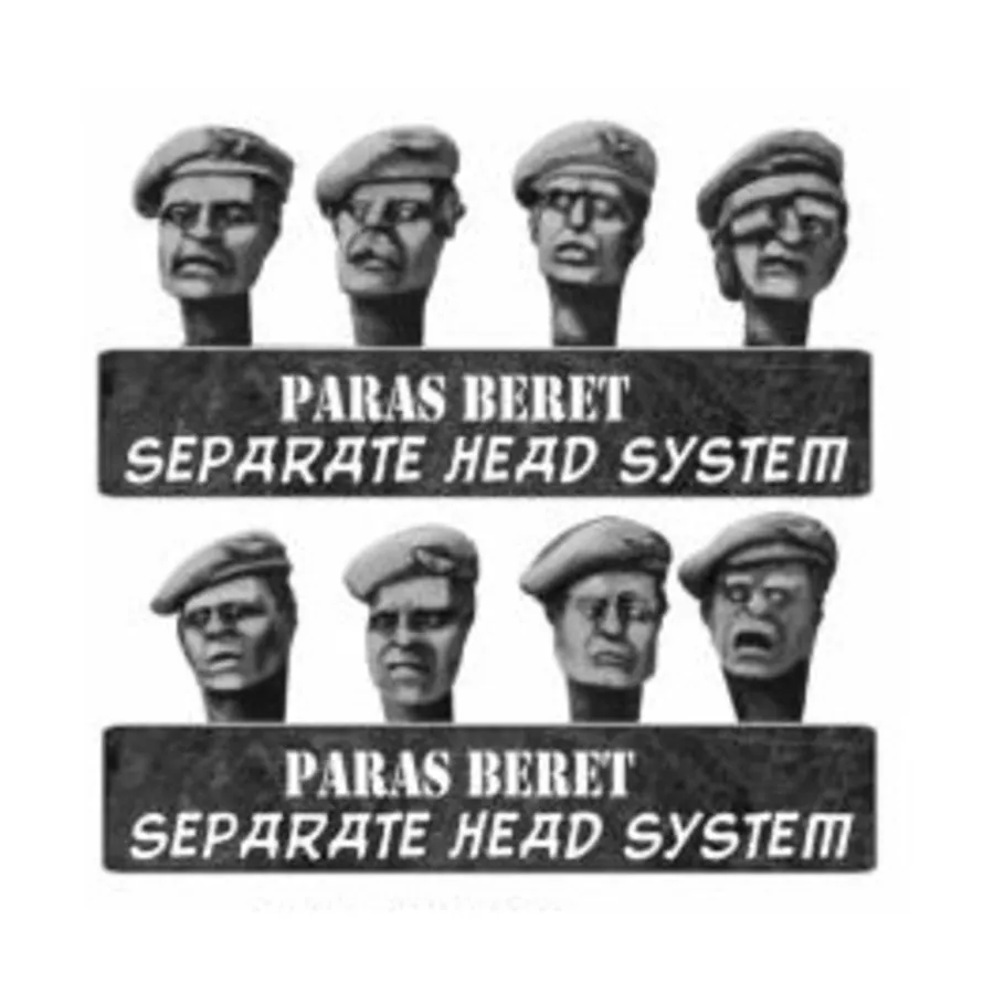 

Британские десантники в беретах, Berlin or Bust WWII Miniatures - Separate Heads System (28mm)