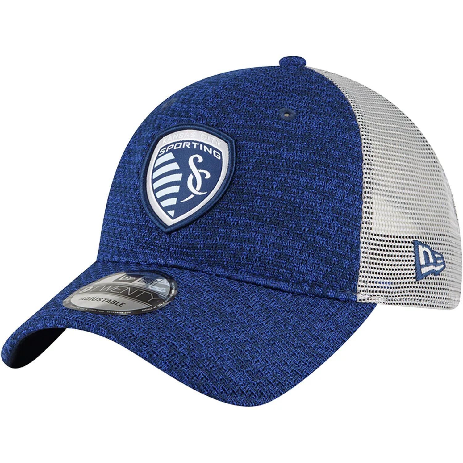 

Мужская кепка New Era Navy Sporting Kansas City Kick Off 9TWENTY Trucker Snapback