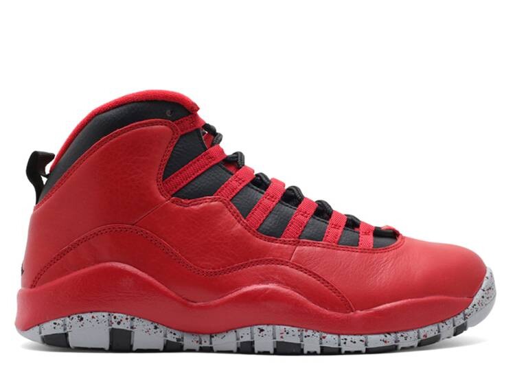 

Кроссовки AIR JORDAN 10 RETRO 'BULLS OVER BROADWAY', красный