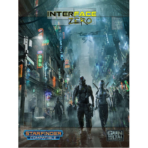 Книга Starfinder: Interface Zero starfinder основная книга правил