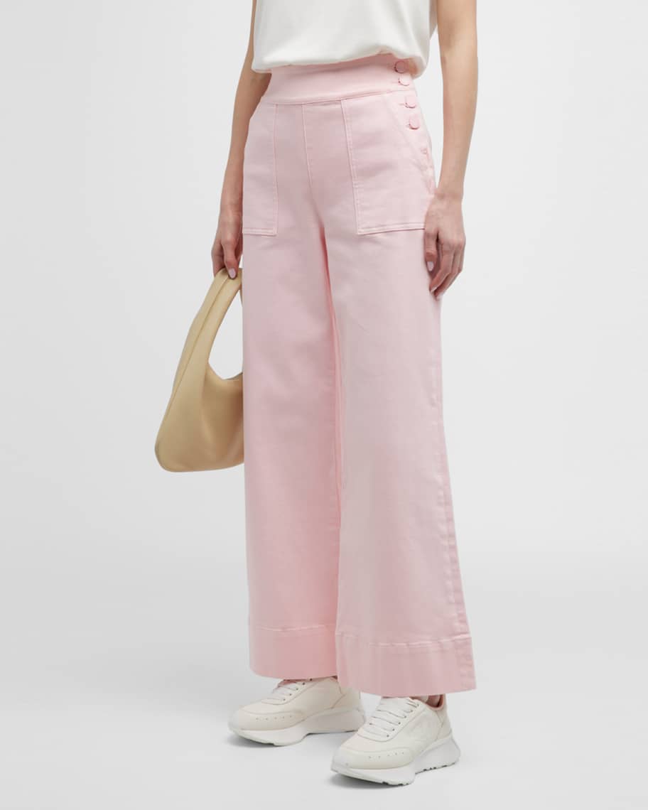 

Широкие джинсовые брюки Дональда Alice + Olivia