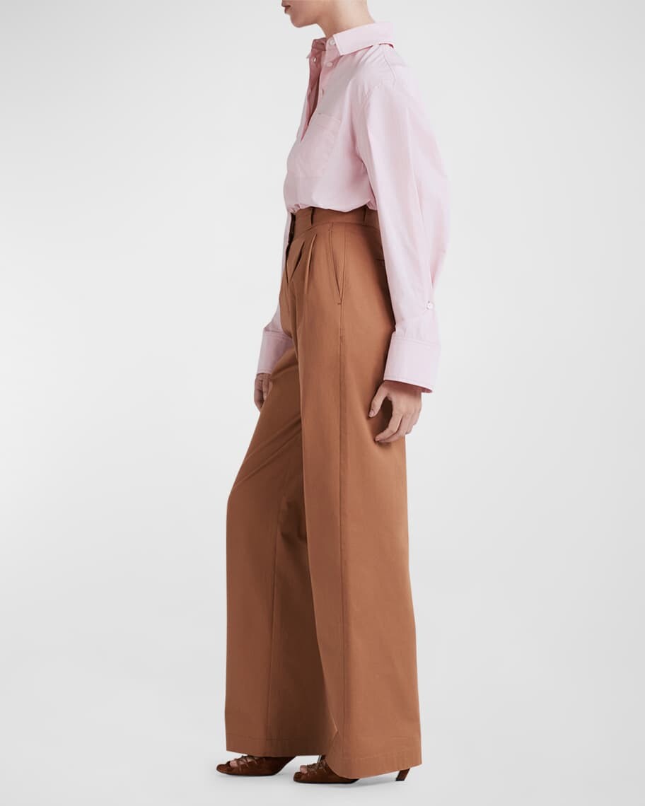 

Широкие плиссированные брюки Baxter Derek Lam 10 Crosby