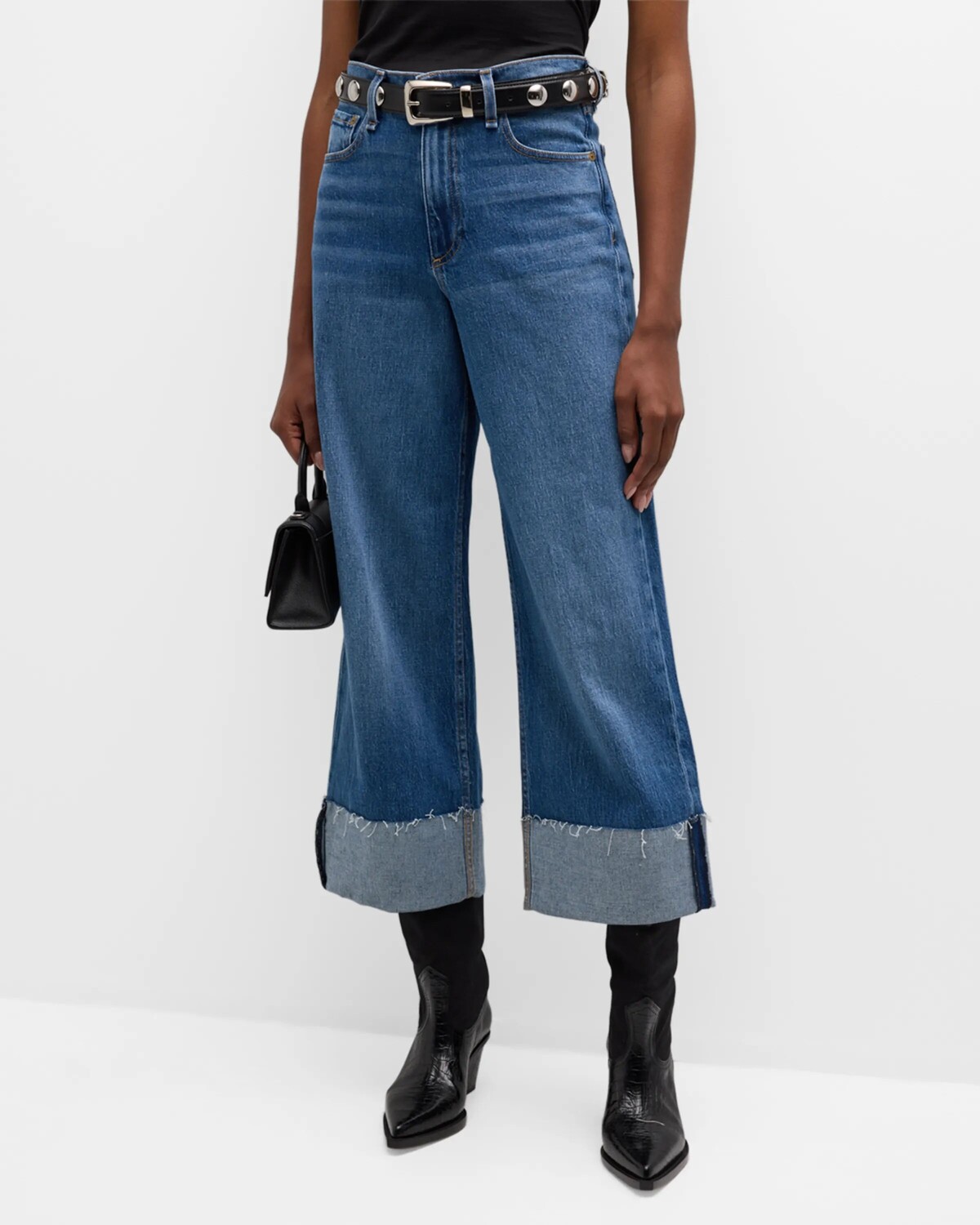 

Джинсы Andi с широкими манжетами Rag & Bone, цвет Clover