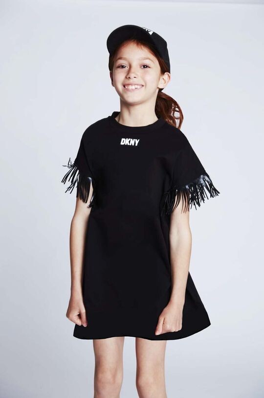 

Детская хлопковая бейсболка Dkny, черный