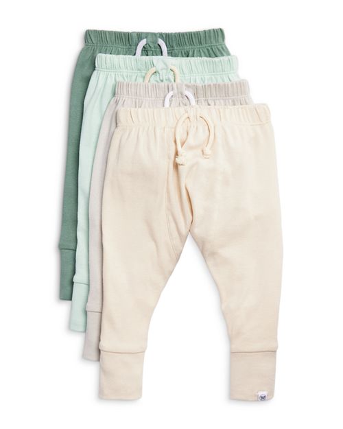 Комплект из 4 спортивных штанов для девочек — для малышей Honest Baby, цвет Multi