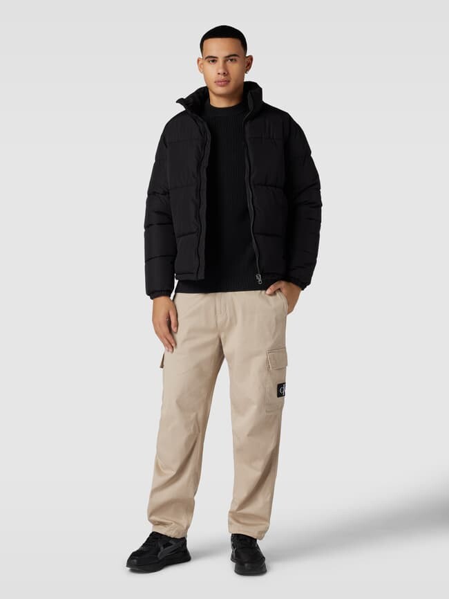 

Вязаный свитер с нашивкой-лейблом G-Star Raw, черный