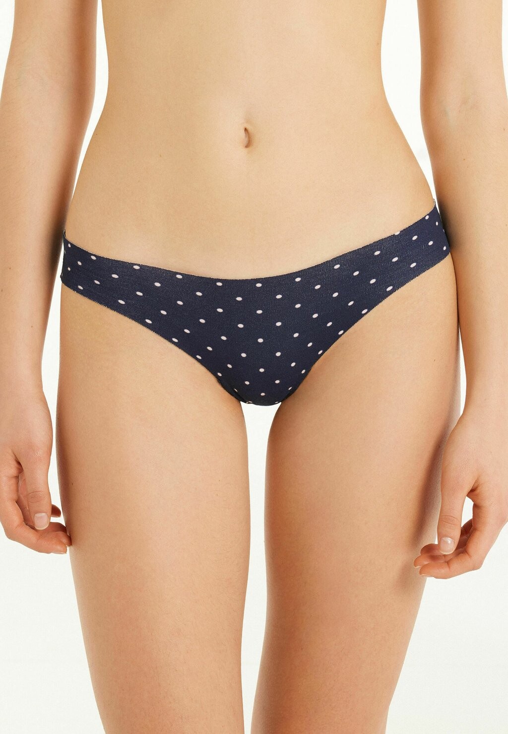 

Стринги Tezenis, фиолетовый меланж