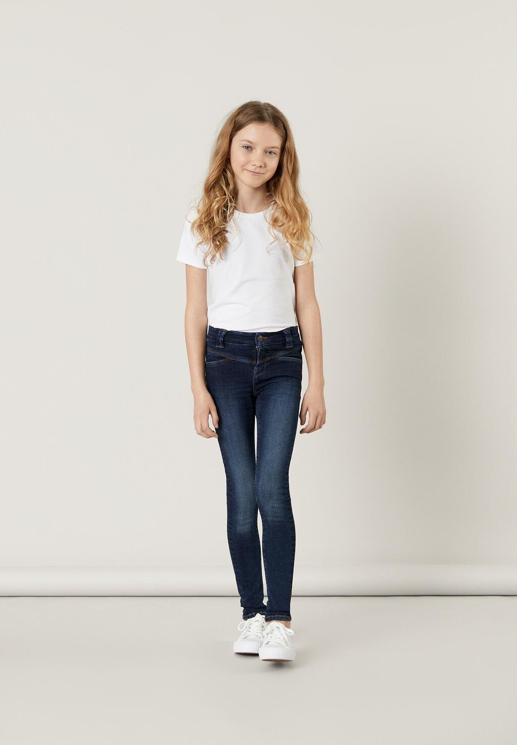

Джинсы Skinny Fit NKFPOLLY DNMBATAY Name it, цвет dark blue denim