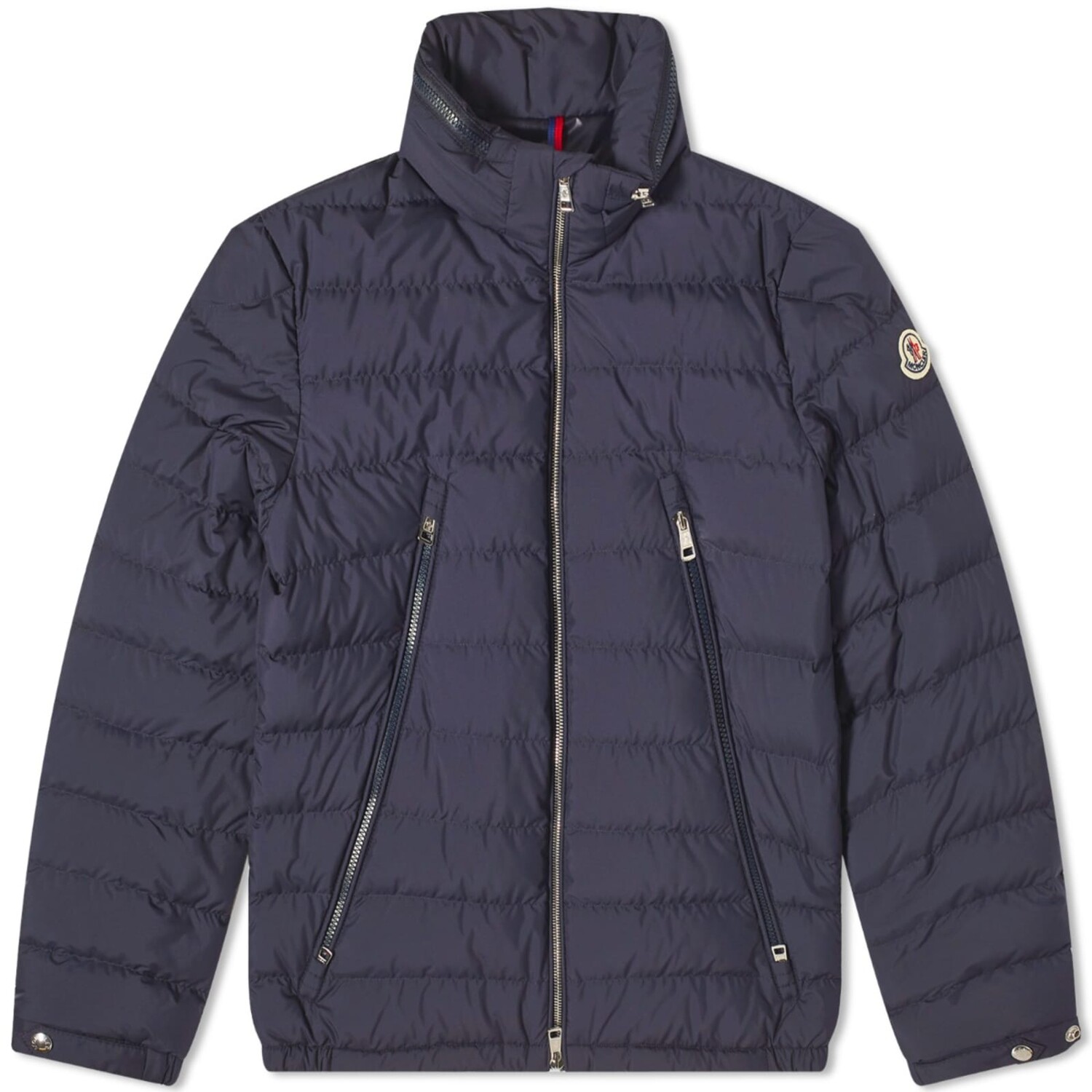 

Куртка Moncler Alfit Concealed Hood, темно-синий