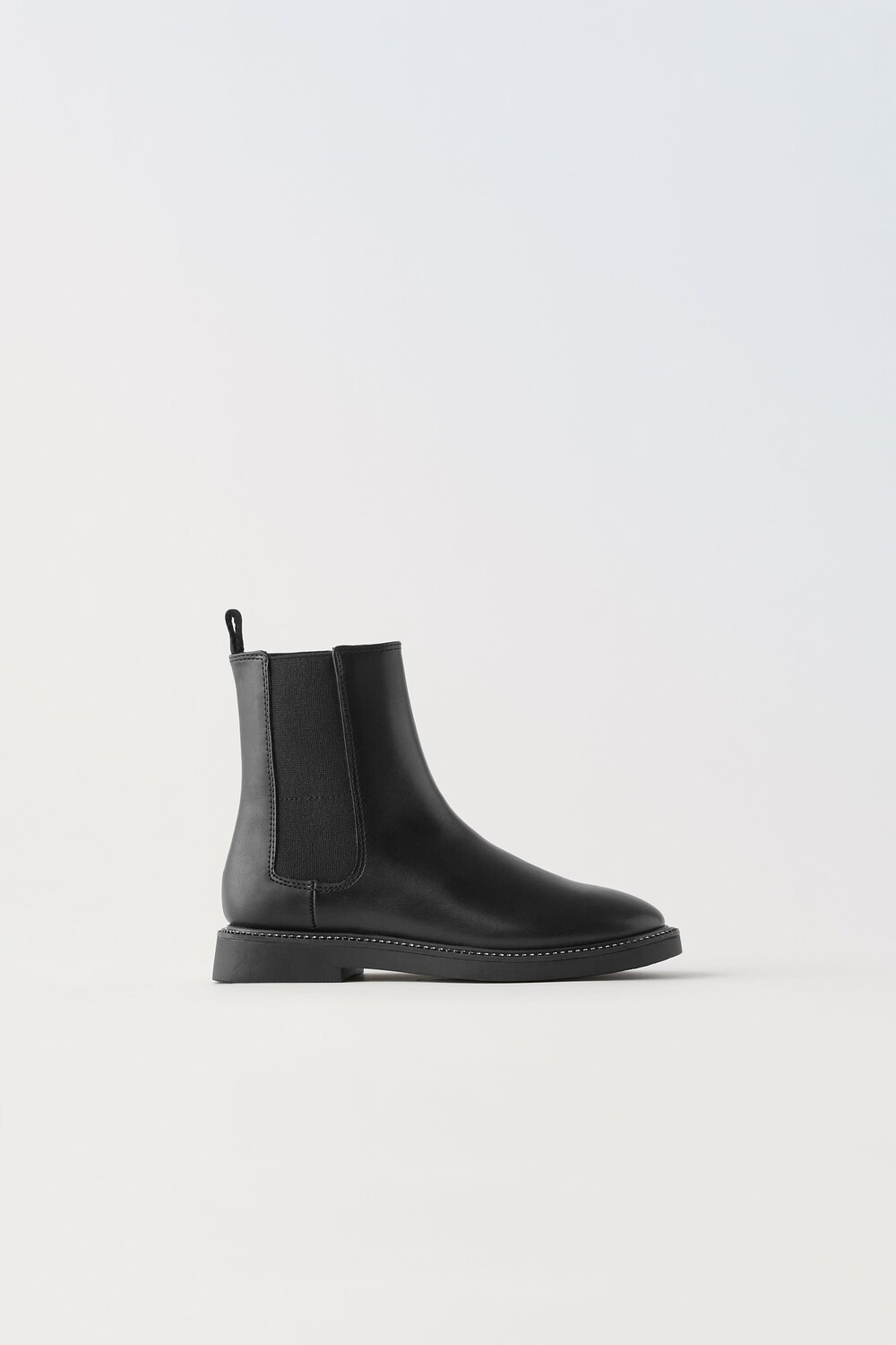 

Ботинки со стразами Zara, черный