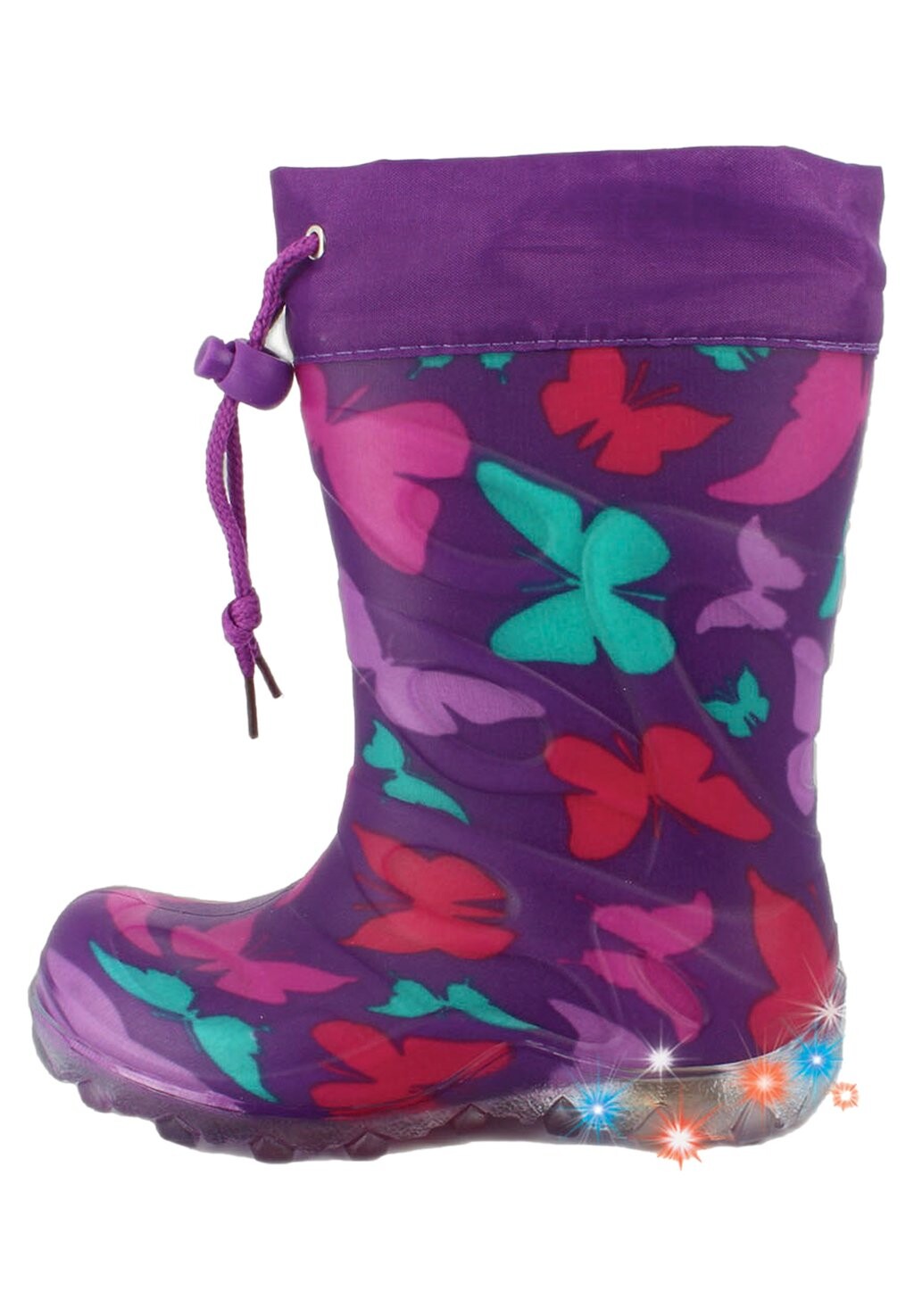 

Резиновые сапоги BUTTERFLY WARMFUTTER Beck, цвет lila