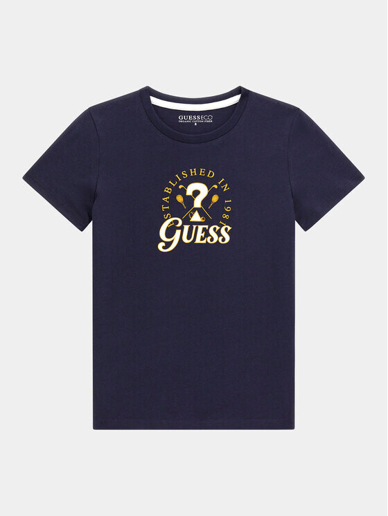 

Футболка стандартного кроя Guess, синий