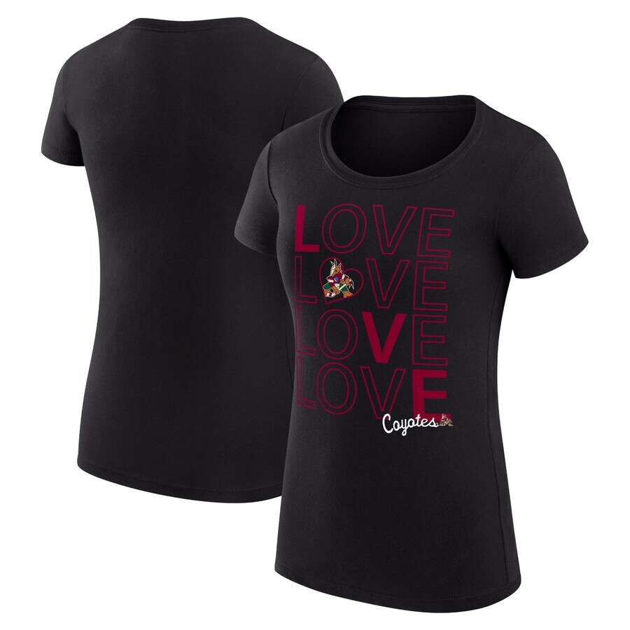 

Футболка с коротким рукавом G-III 4Her by Carl Banks Arizona Coyotes, черный