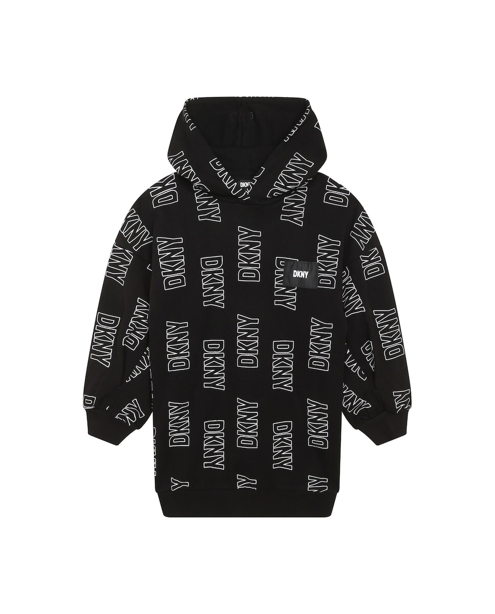 

Платье для девочки однотонное красного цвета BOSS Kidswear, мультиколор