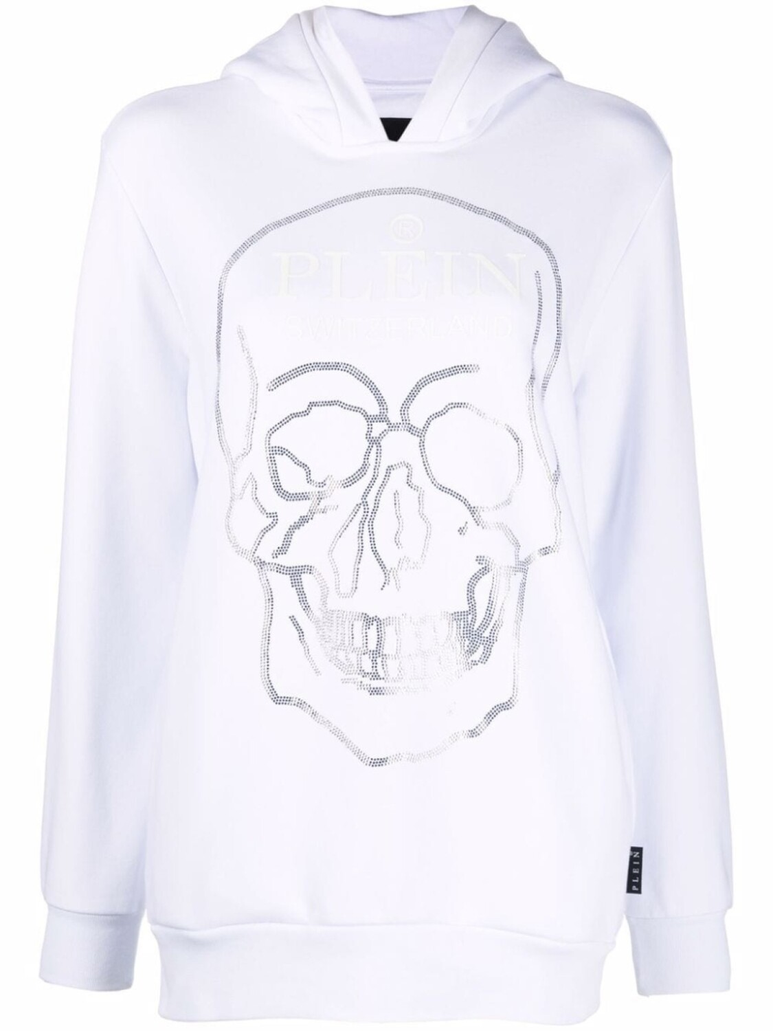 

Худи Crystal Skull Philipp Plein, белый