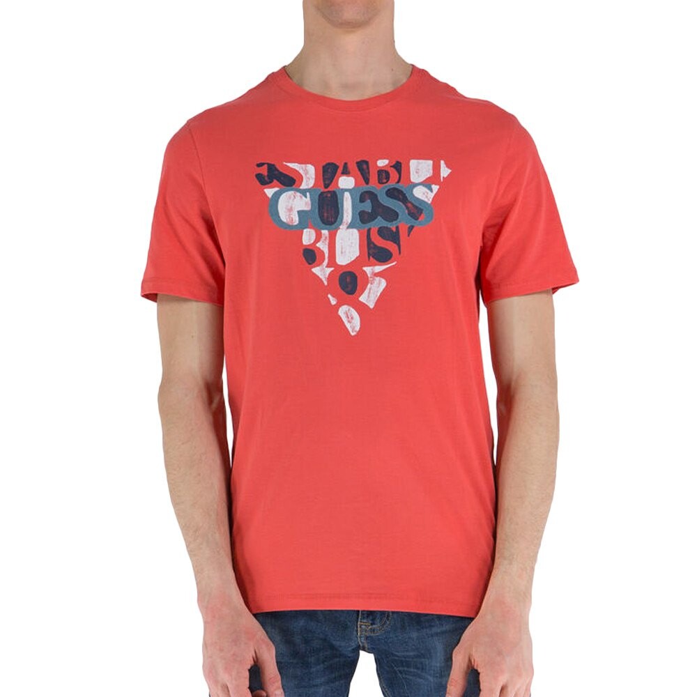 

Футболка Guess Organic, розовый