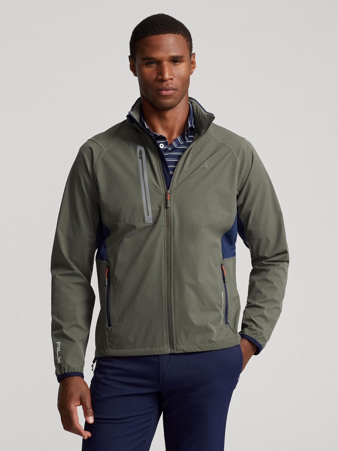 

Складная водоотталкивающая куртка Ralph Lauren, цвет Fossil Green