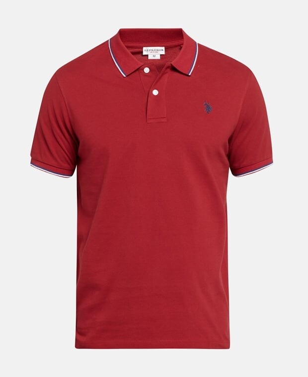 

Рубашка поло U.S. Polo Assn., красный