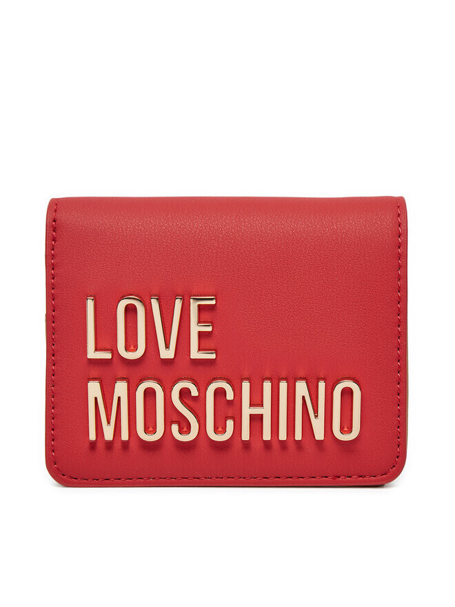 

Маленький кошелек Love Moschino, красный