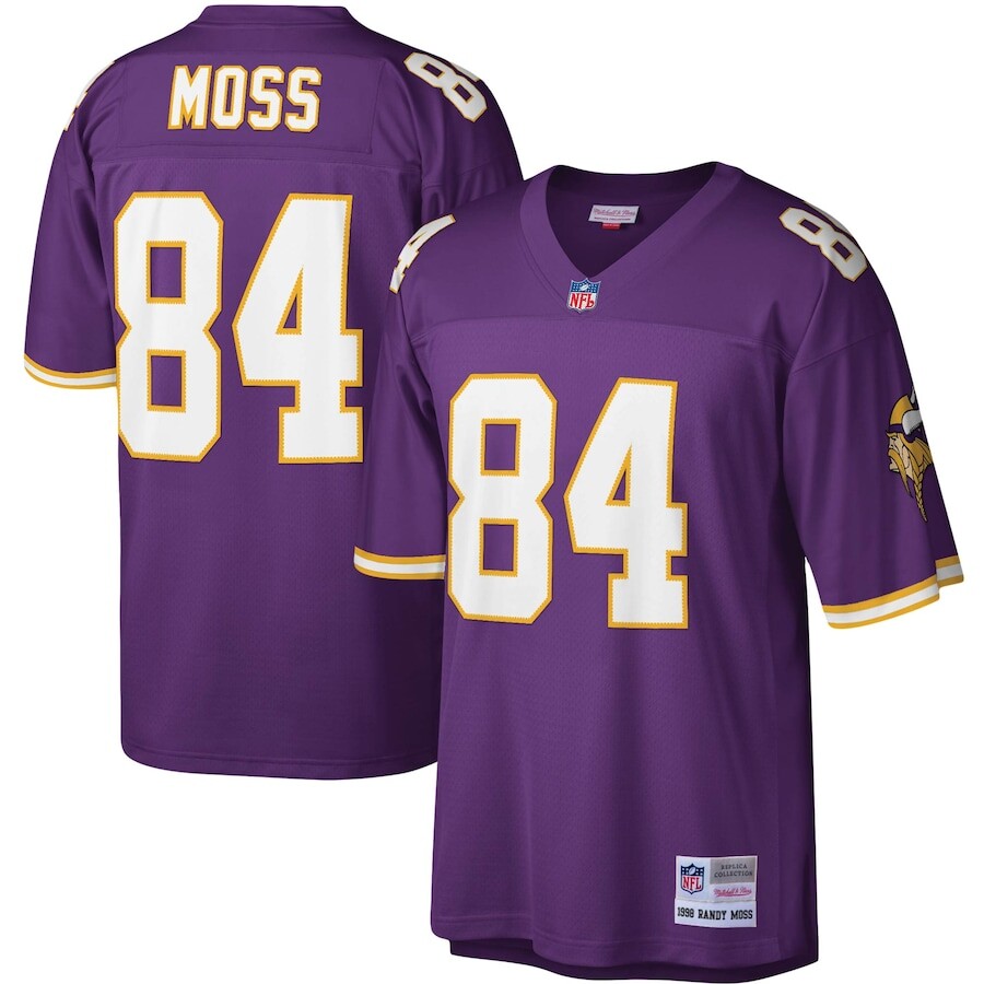 

Джерси Mitchell & Ness Minnesota Vikings, фиолетовый