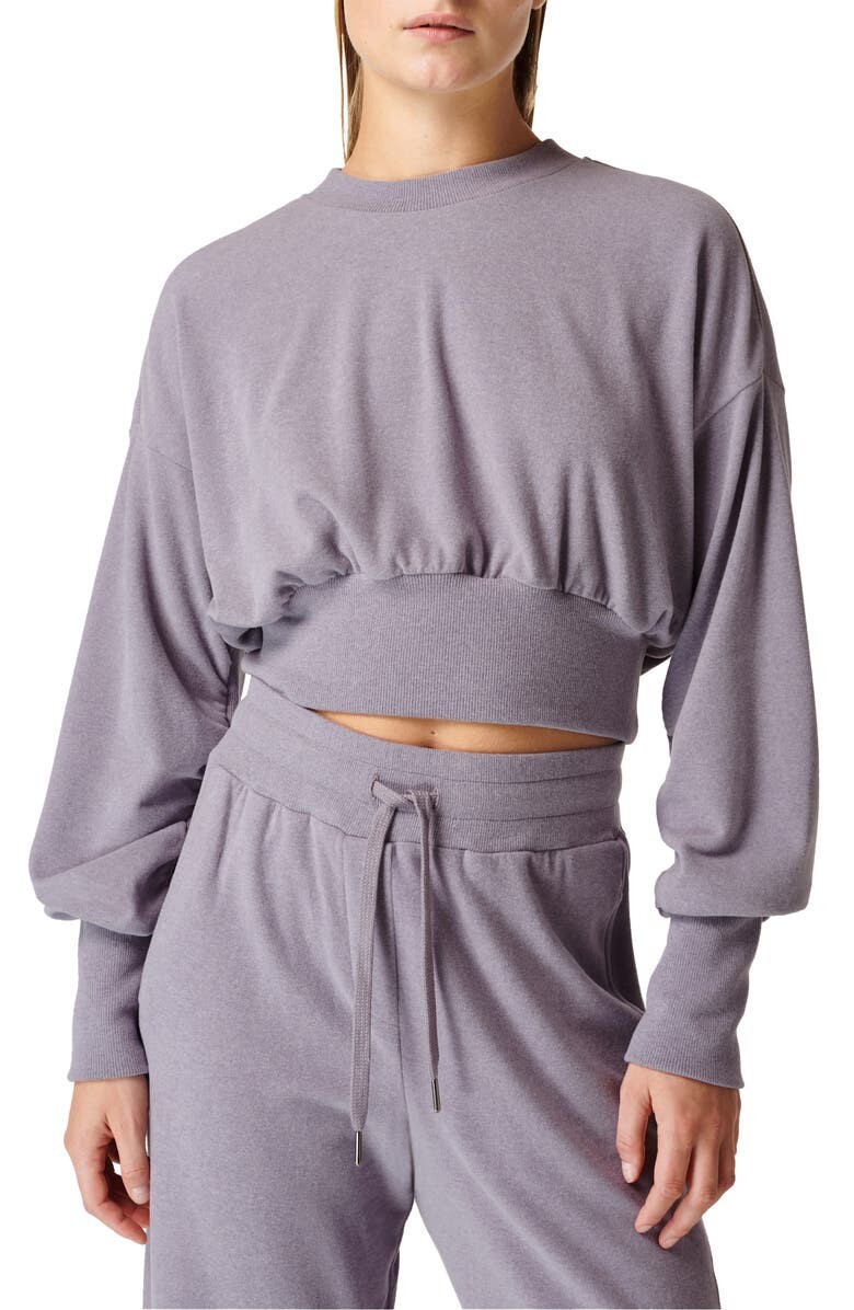 

Укороченная флисовая толстовка Delight SWEATY BETTY