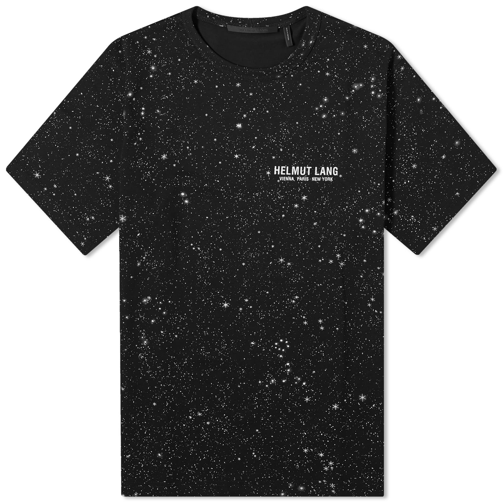 Футболка Helmut Lang Outer Space, черный худи helmut lang outer space оливковое