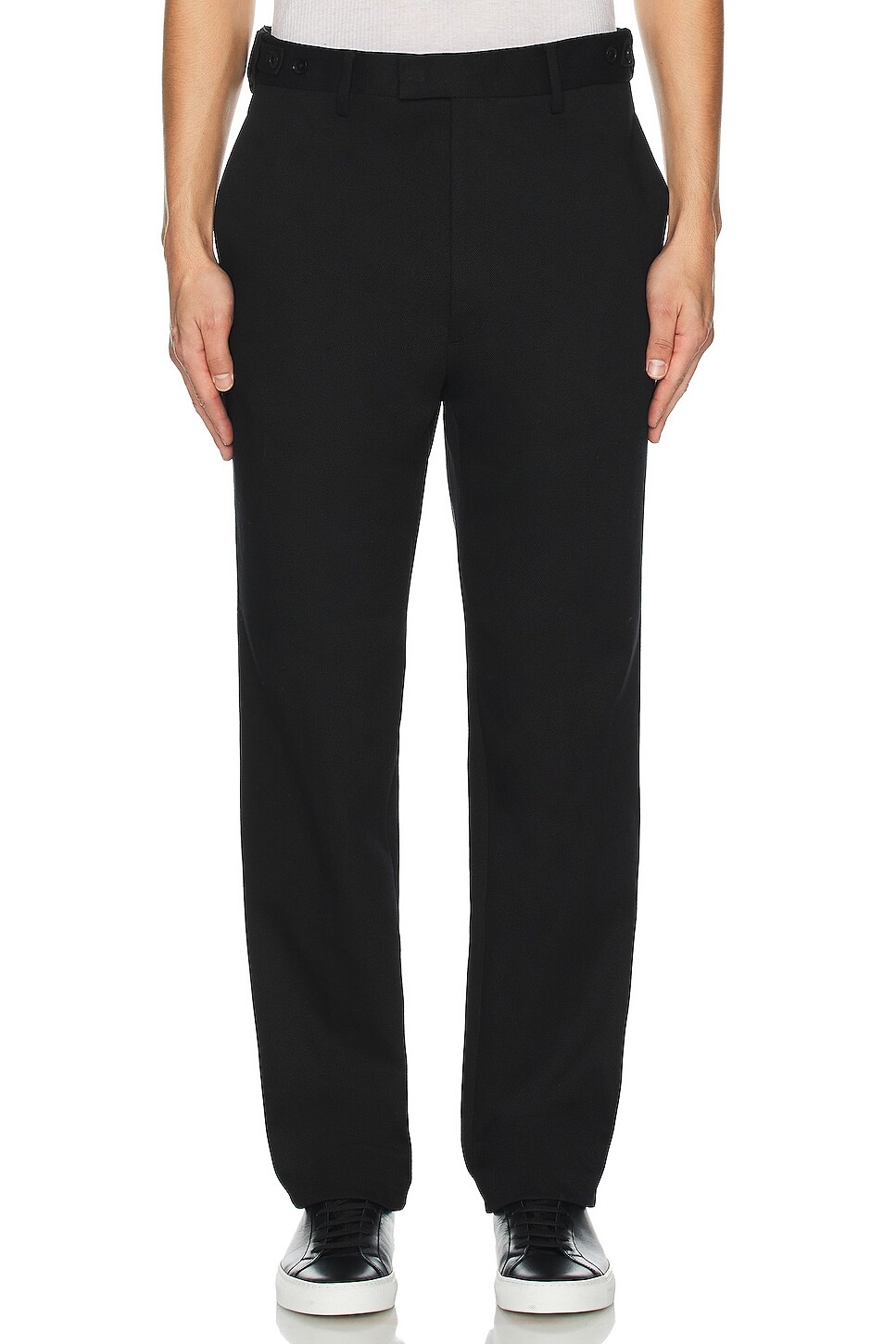 

Брюки FLANEUR Tailored Canvas Trousers, черный