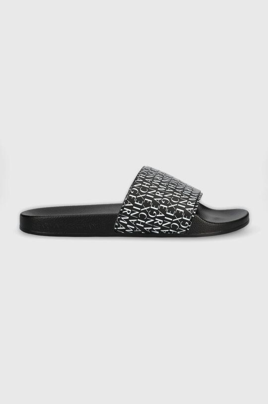 

Шлепанцы Armani Exchange, черный