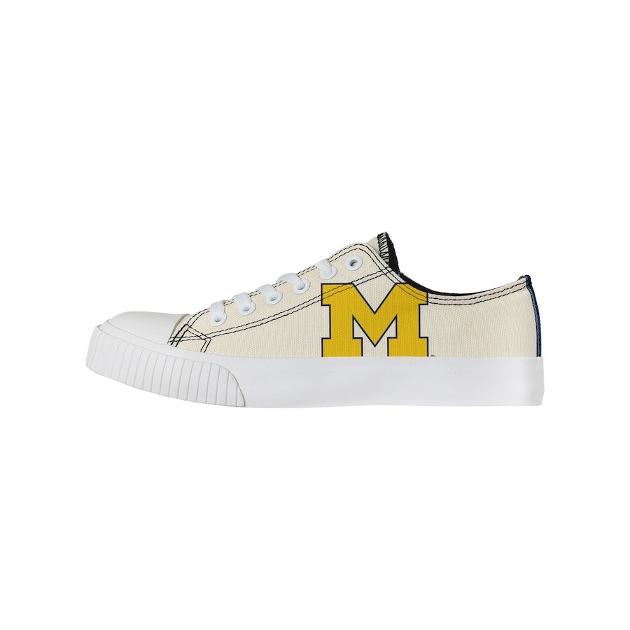 

Кеды FOCO Michigan Wolverines, кремовый