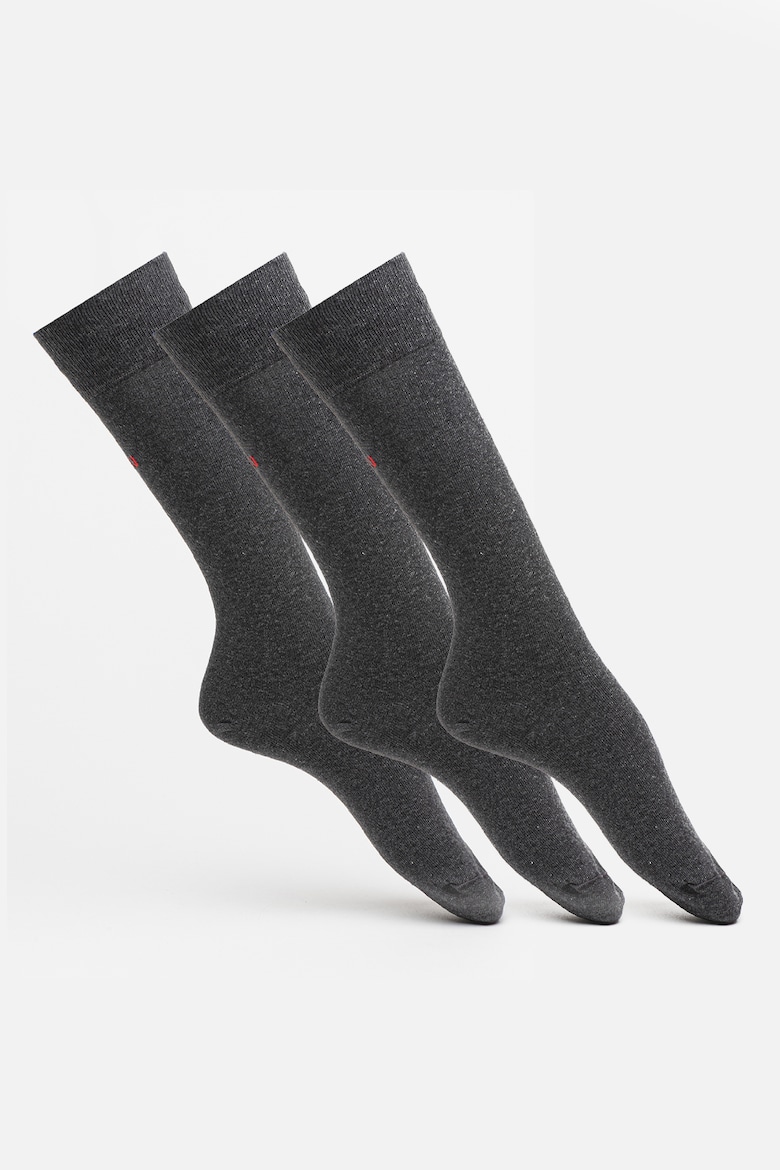 Длинные носки – 3 пары Hugo, серый