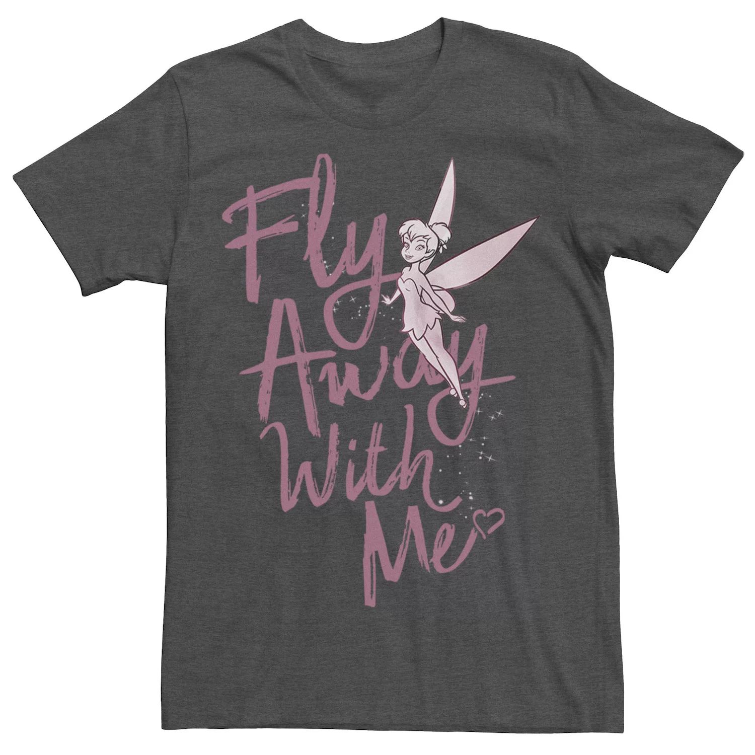 цена Мужская футболка «Питер Пэн Тинкер Белл Fly Away With Me» Disney