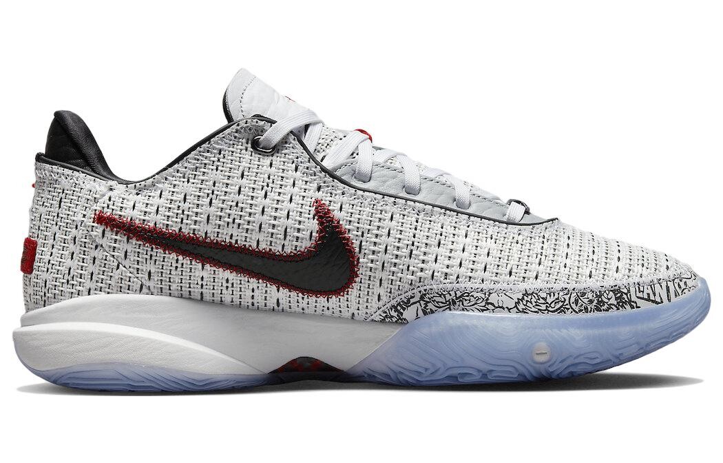

Кроссовки мужские баскетбольные Nike Lebron 20, серый / красный
