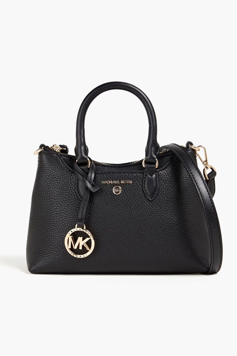 

Сумка на плечо Austen из шагреневой кожи Michael Michael Kors, черный