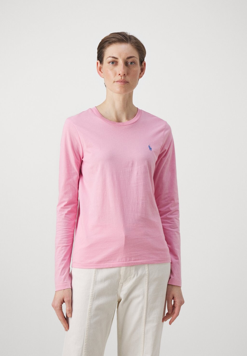 

Рубашка с длинным рукавом LONG SLEEVE Polo Ralph Lauren, цвет course pink